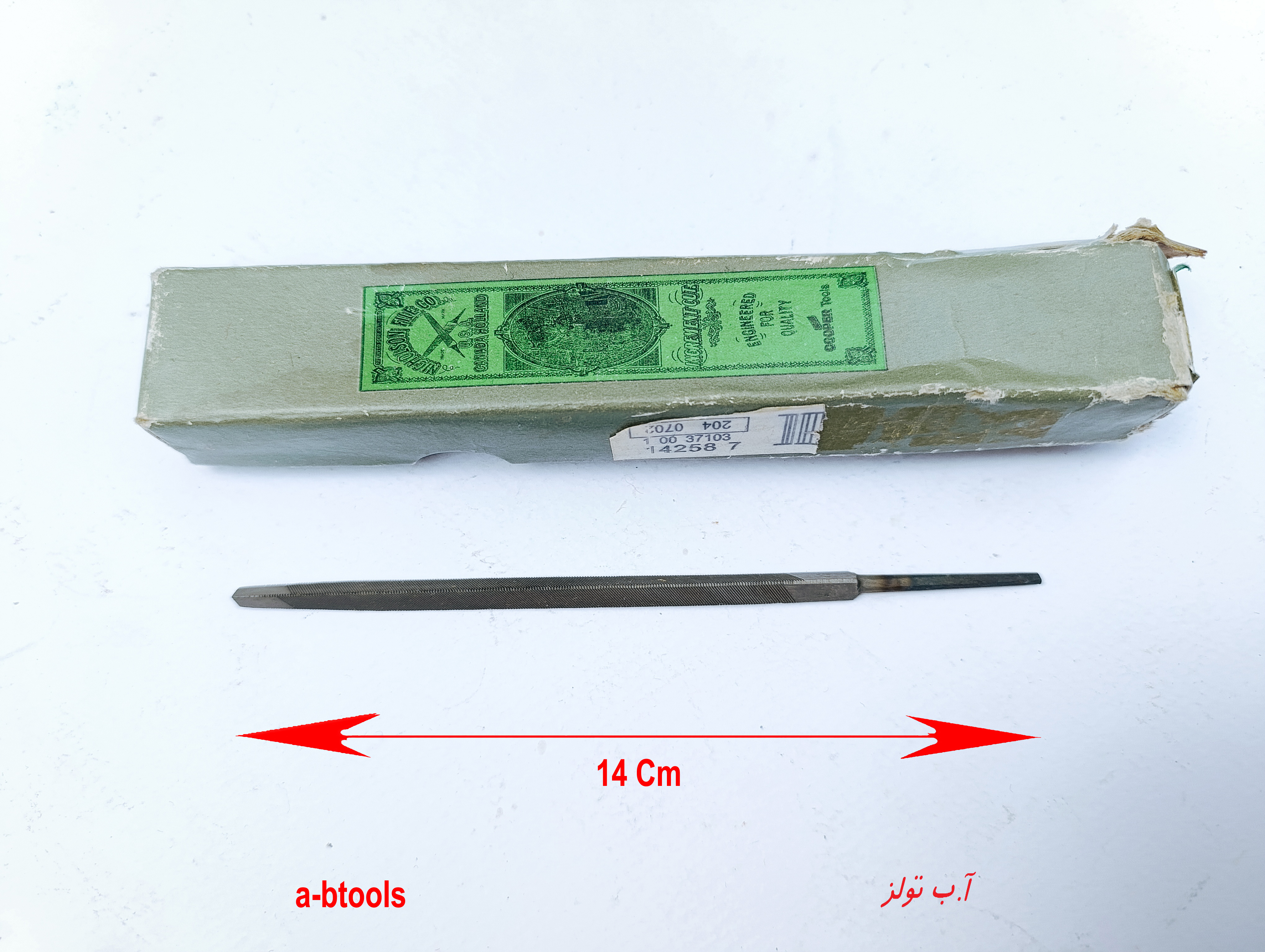 سوهان مثلثی کوچک نیکلسون Nicholson امریکا