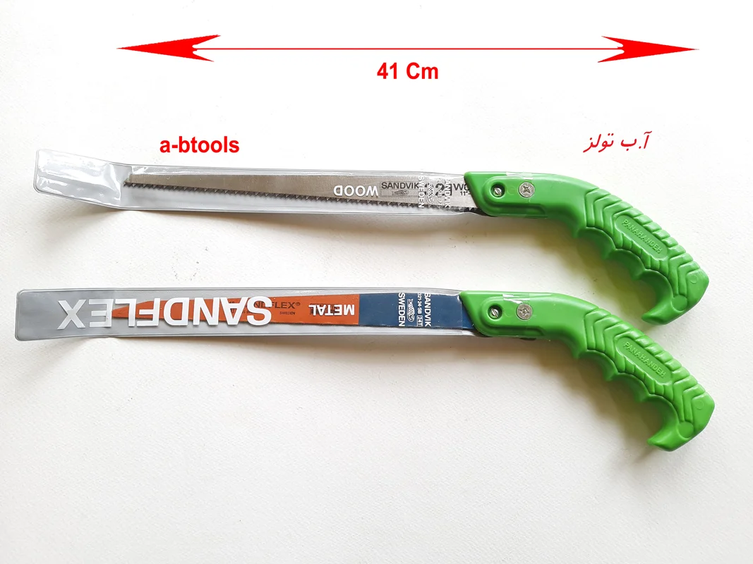 دو عدد اره آهن بر و چوب بر سندویک Sandvik سوئد