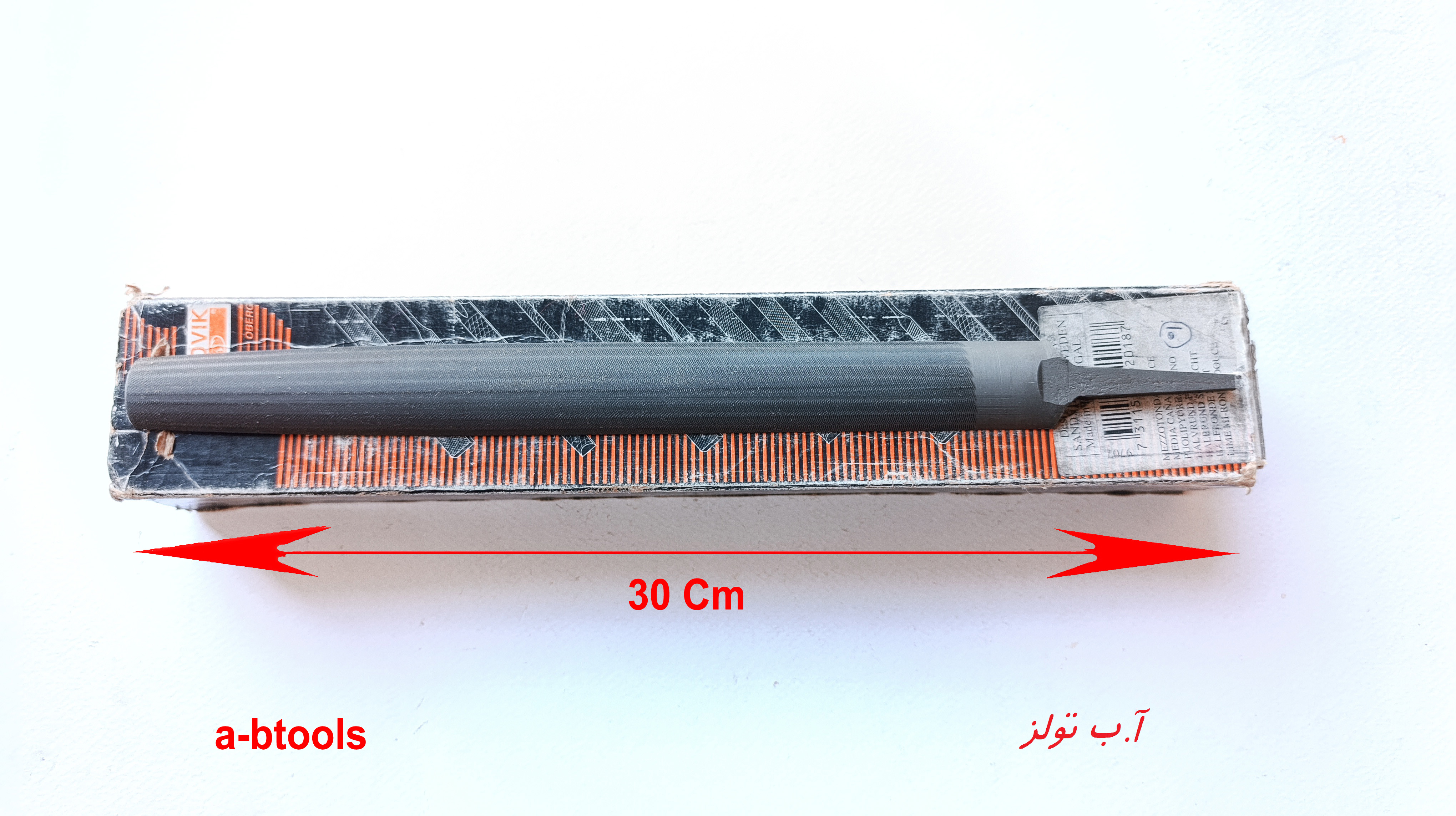 سوهان نیم گرد 10 اینچ اوبرگ Oberg (ماه نشان)